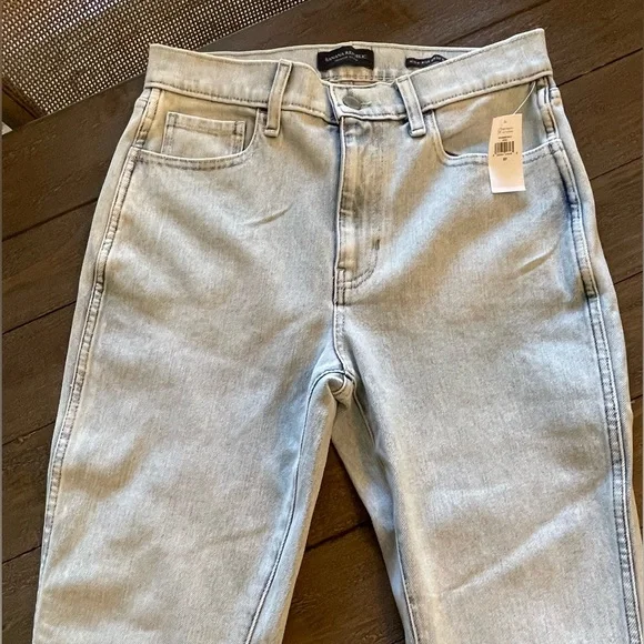 NWT Banana Republic High Rise Crop bootcut ladies jeans - Picture 1 of 11